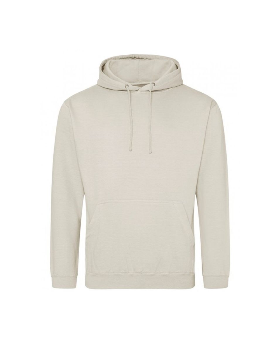 Awdis Unisex Adult College Hoodie - Natural Stone