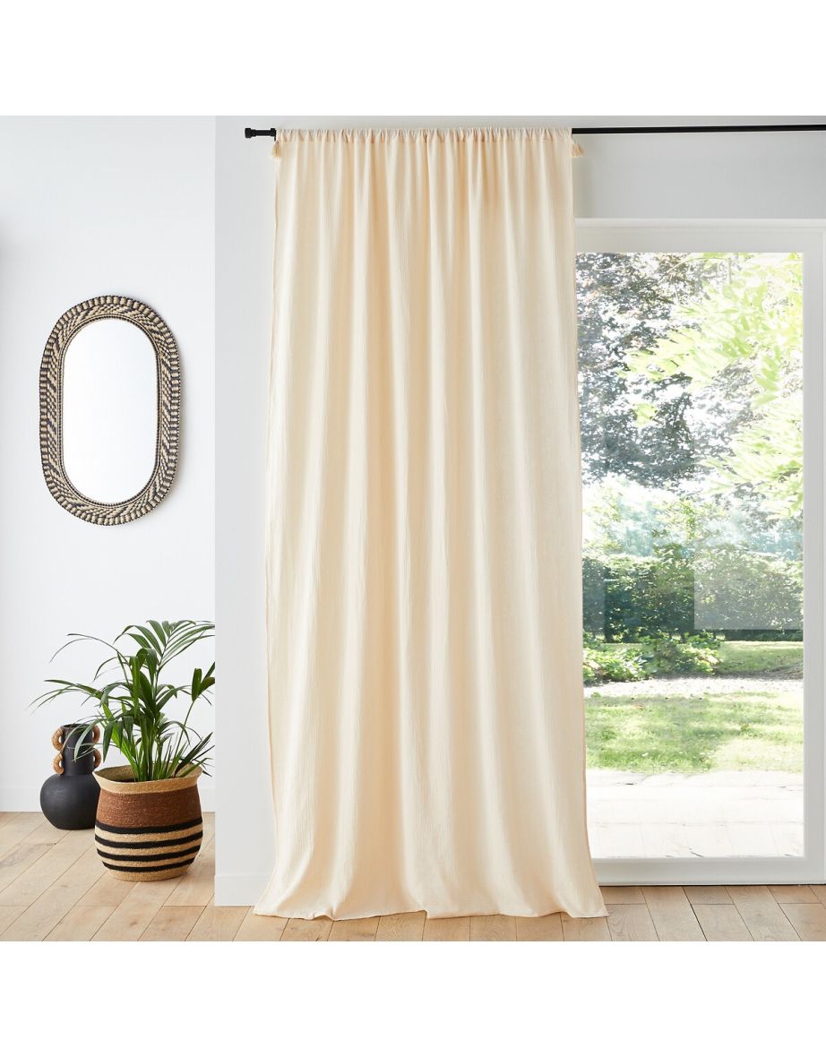 Kumla Cotton Muslin Single Curtain