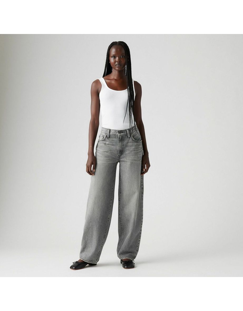 Baggy Dad Jeans in Mid Rise