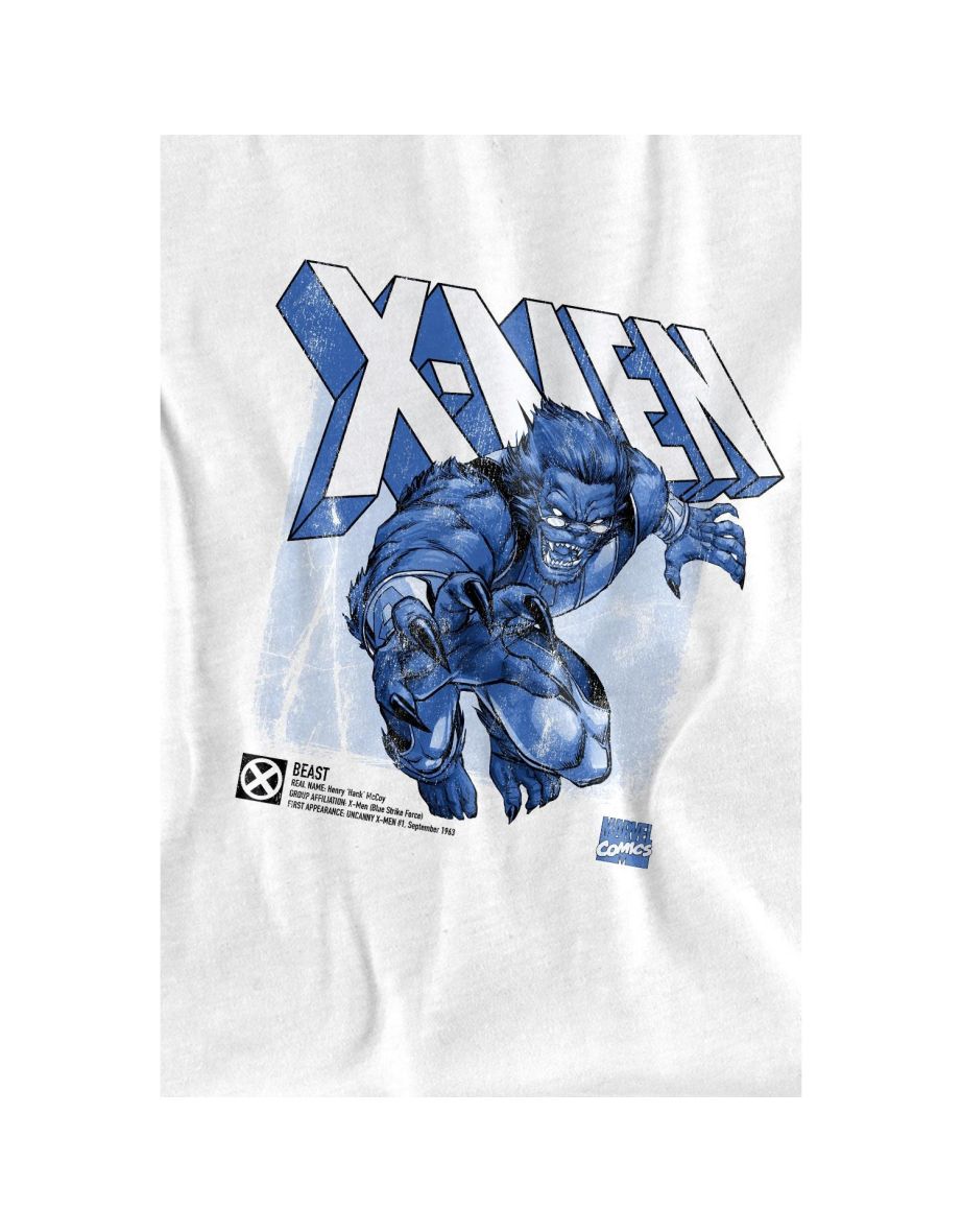 Marvel Childrens/Kids X-Men Beast T-Shirt - White - 3