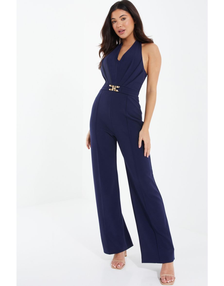 Navy quiz discount jumpsuit
