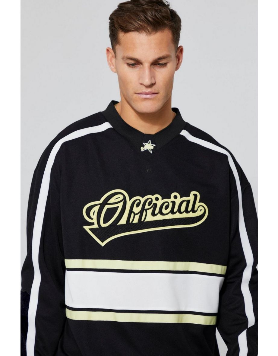 Oversized hockey jersey shop