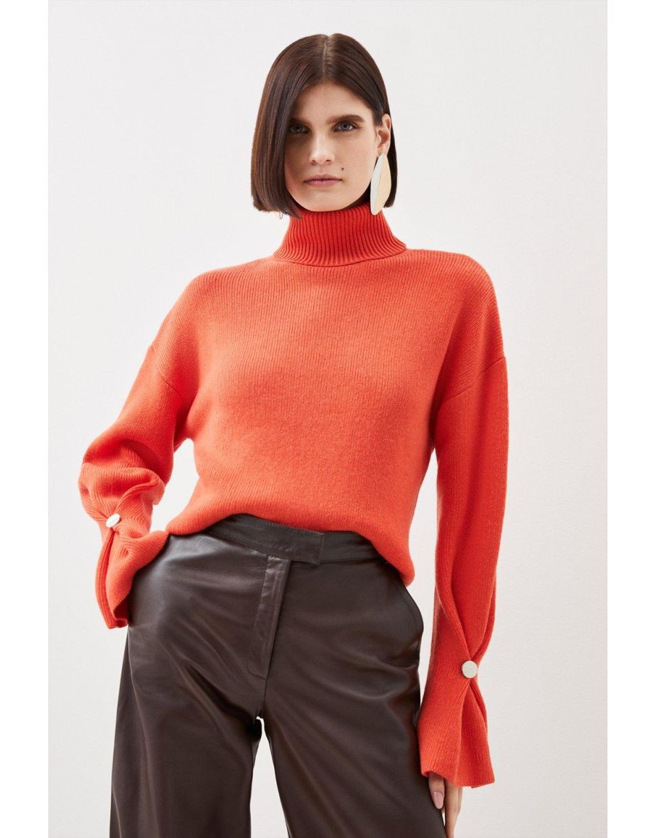 Karen millen orange jumper shop