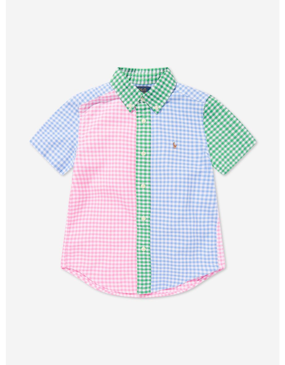 Boys ralph lauren short sleeve shirt on sale