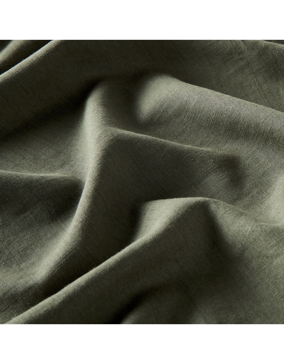 Onega 100% Washed Linen Single Voile Panel - 10