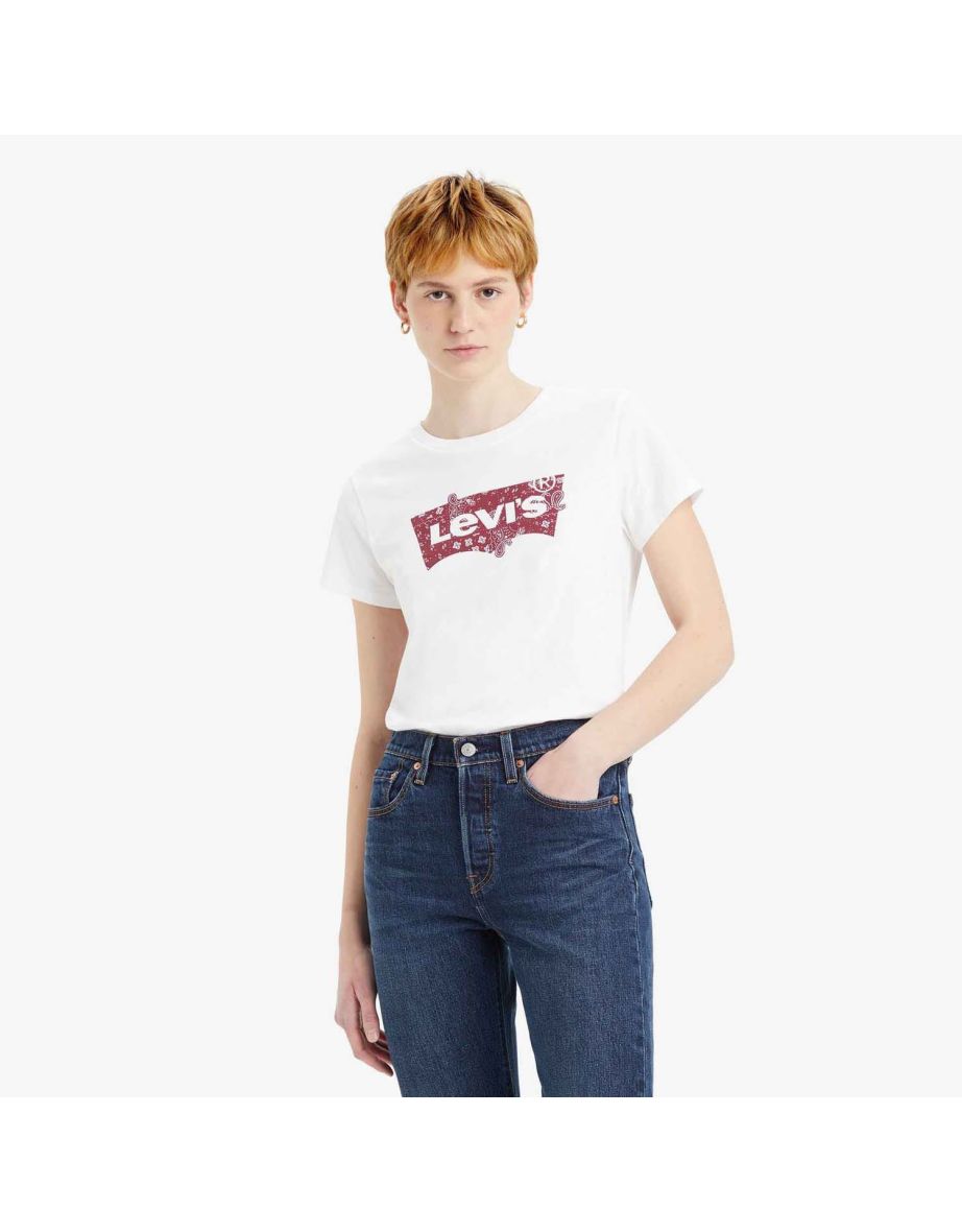 Women's Levis The Perfect T-Shirt in White