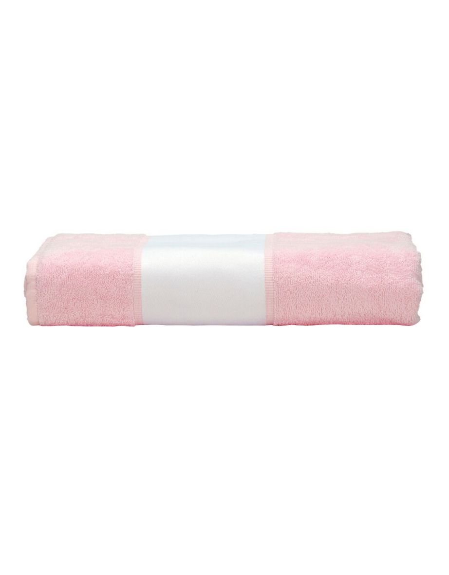 A&R Towels Subli-Me Hand Towel - Light Pink