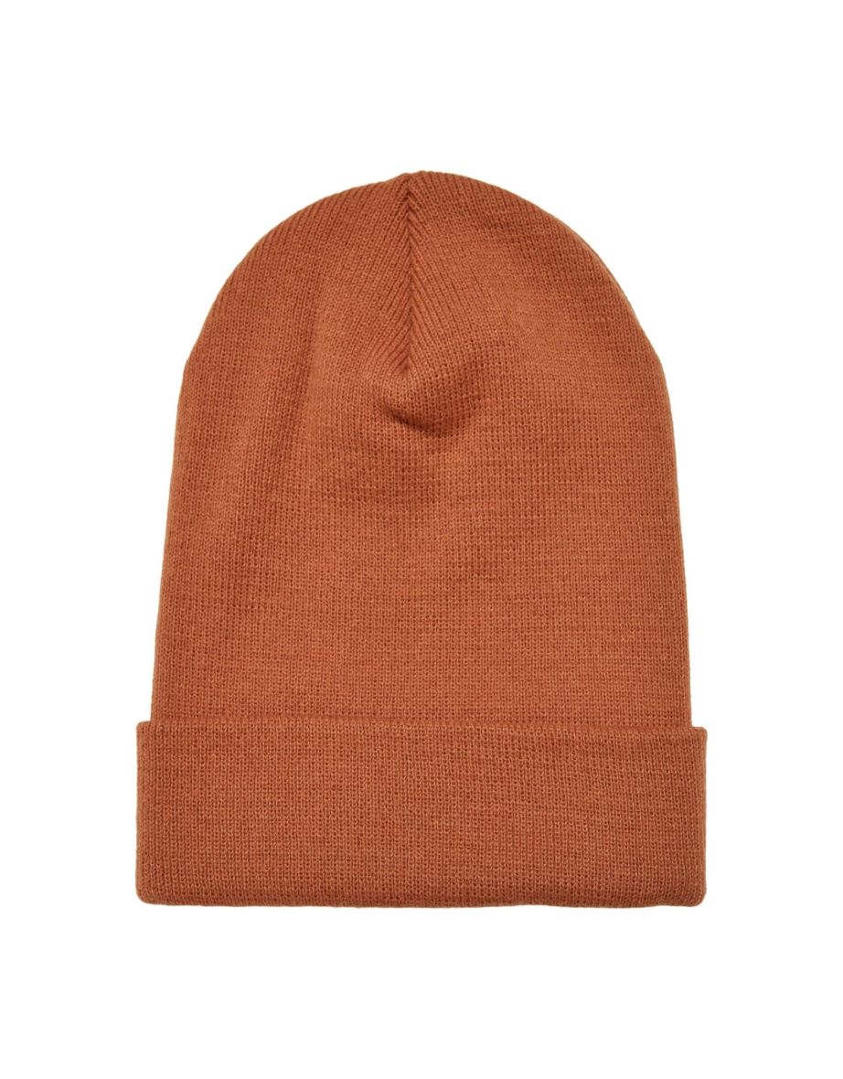 Yupoong Flexfit Unisex Heavyweight Long Beanie Winter Hat - Toffee