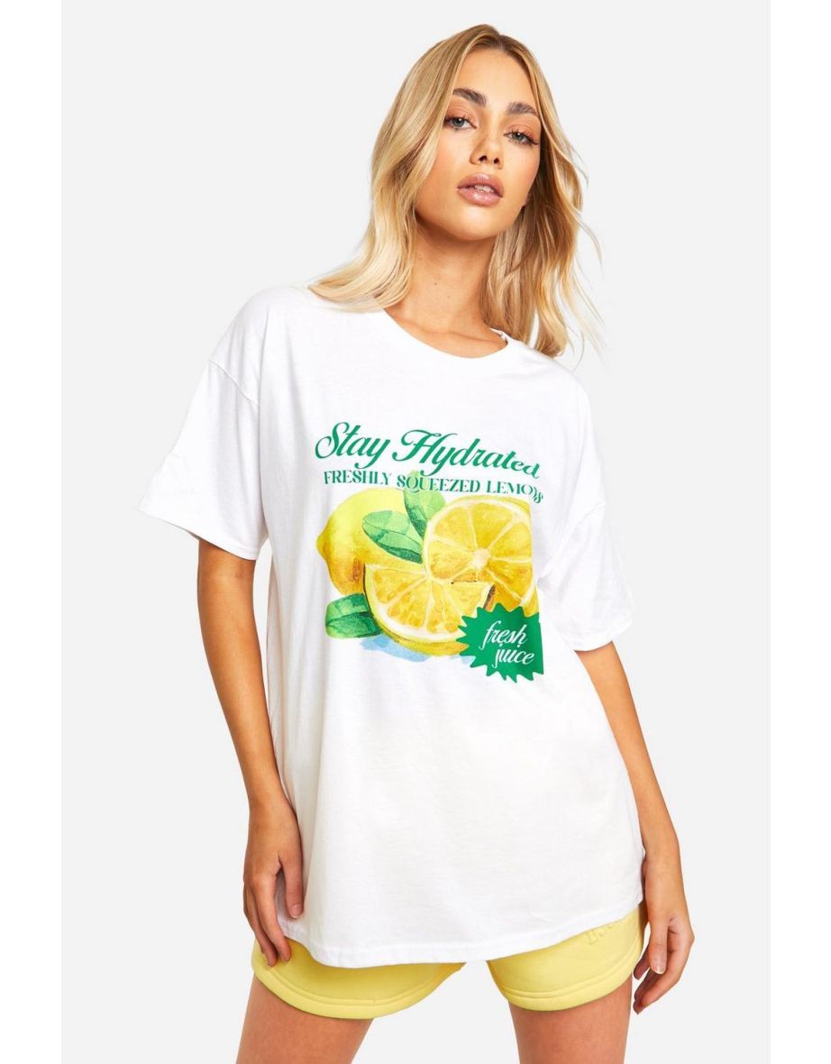 Lemon T-shirt - white