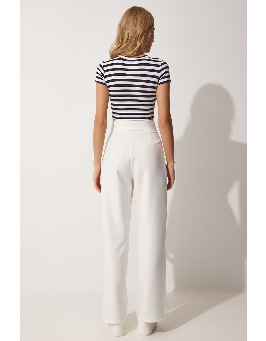 Pants - White - 4