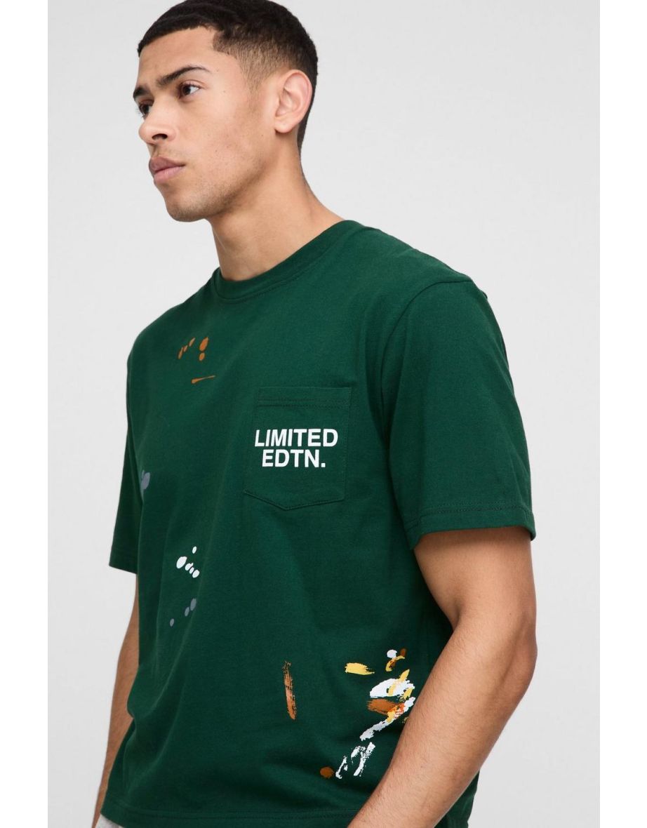 Boxy Paint Splatter Limited Edition T-Shirt - 2