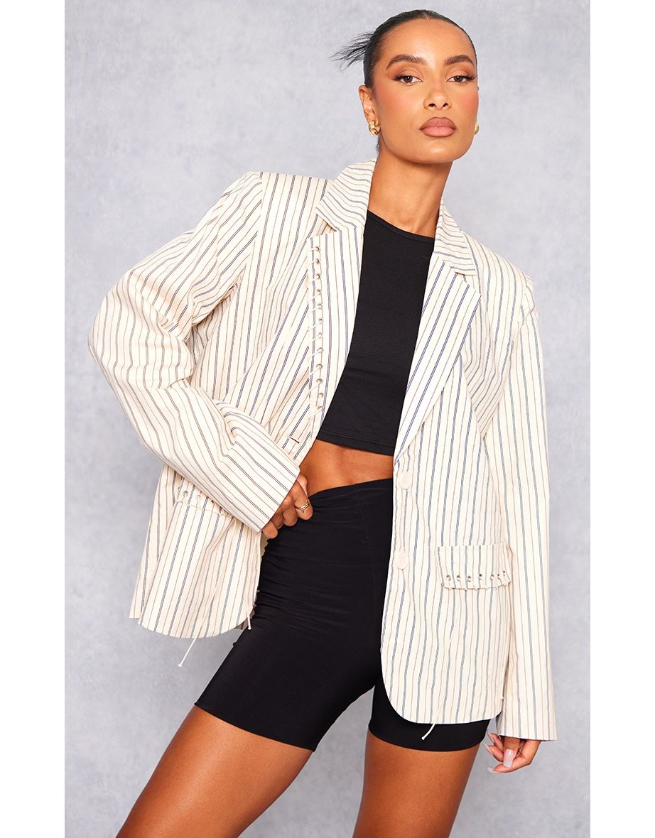 Eyelet blazer store