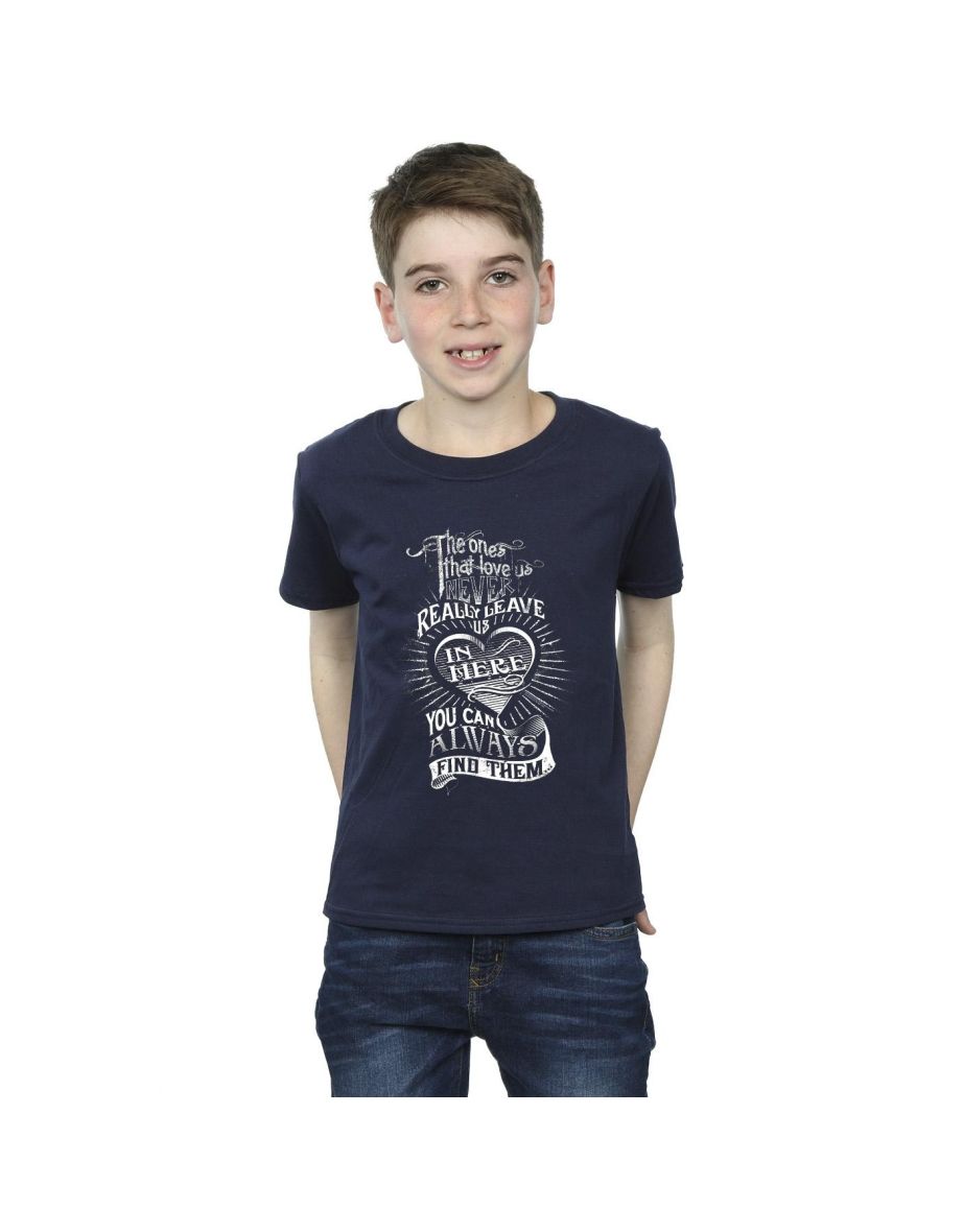 Harry Potter Boys The Ones That Love Us T-Shirt - Navy Blue