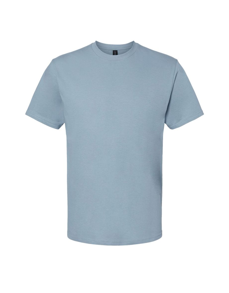 Gildan Unisex Adult Softstyle Midweight T-Shirt - Stone Blue