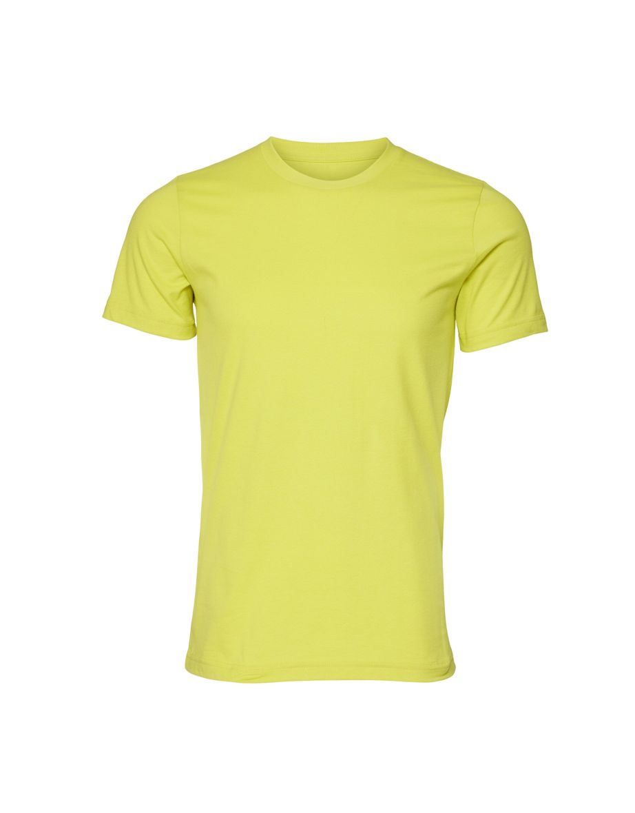 Canvas  Jersey Crew Neck T-Shirt / Mens Short Sleeve T-Shirt - Strobe