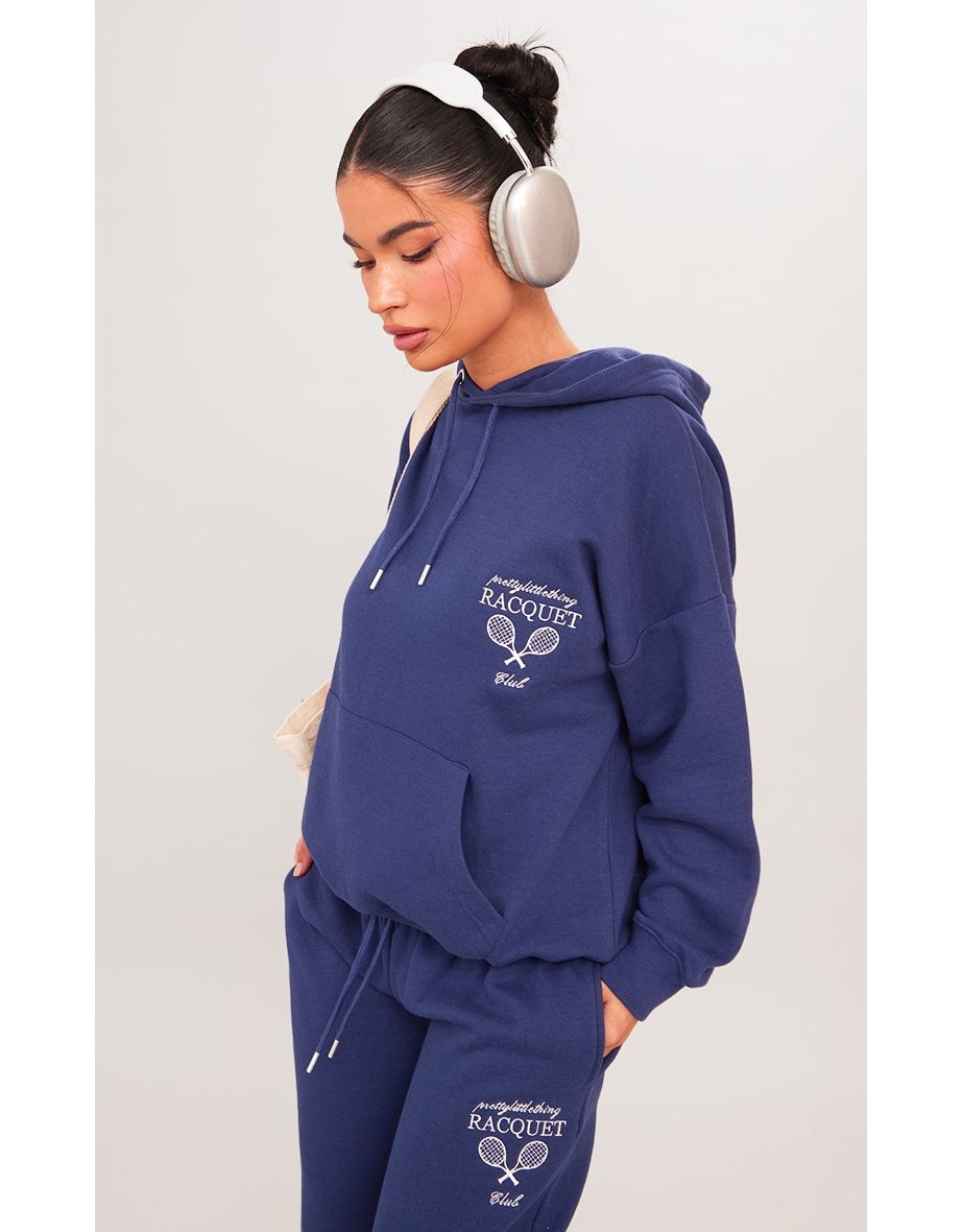 Petite top oversized hoodie