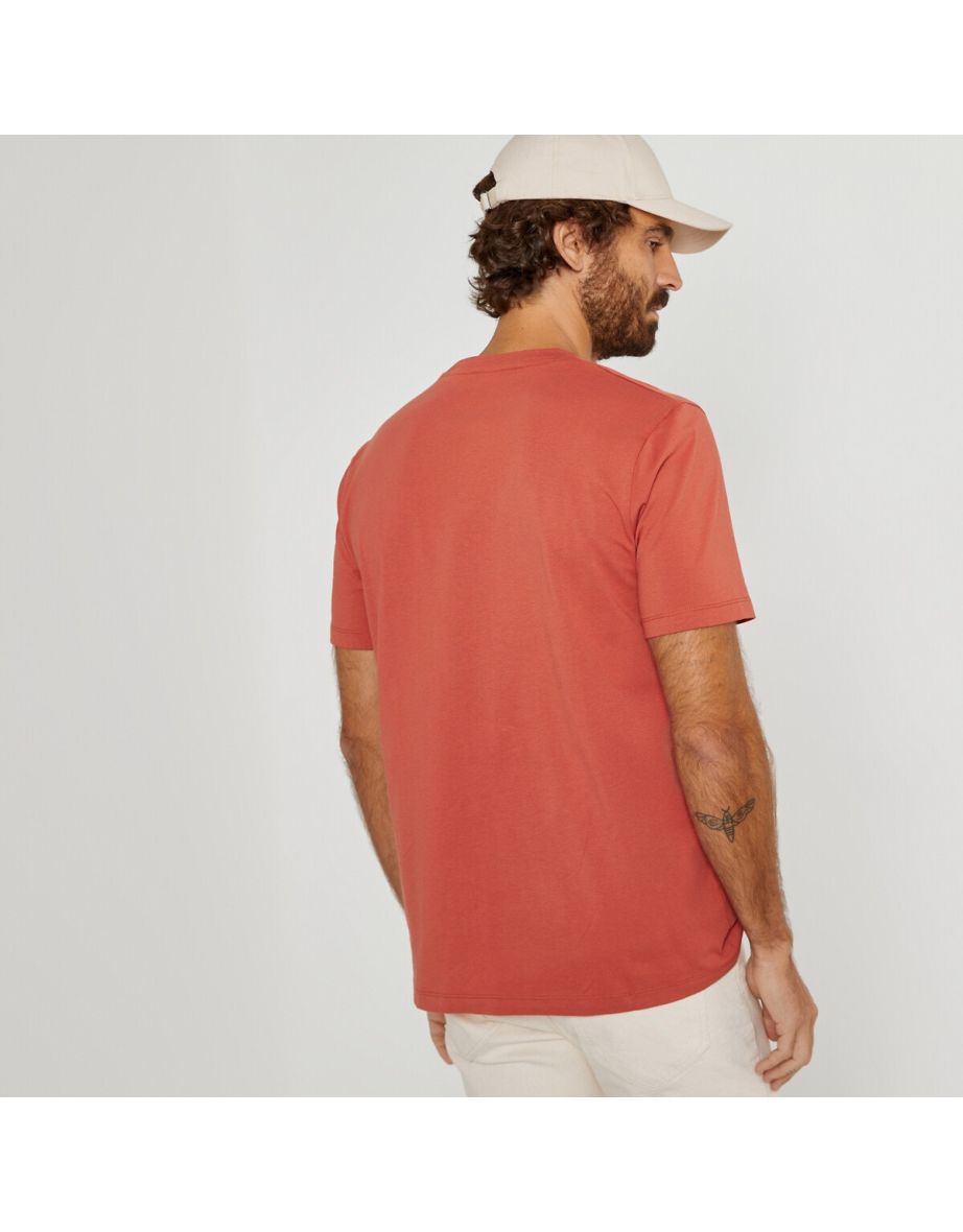 Organic Cotton T-Shirt with Crew Neck and Short Sleeves - 3