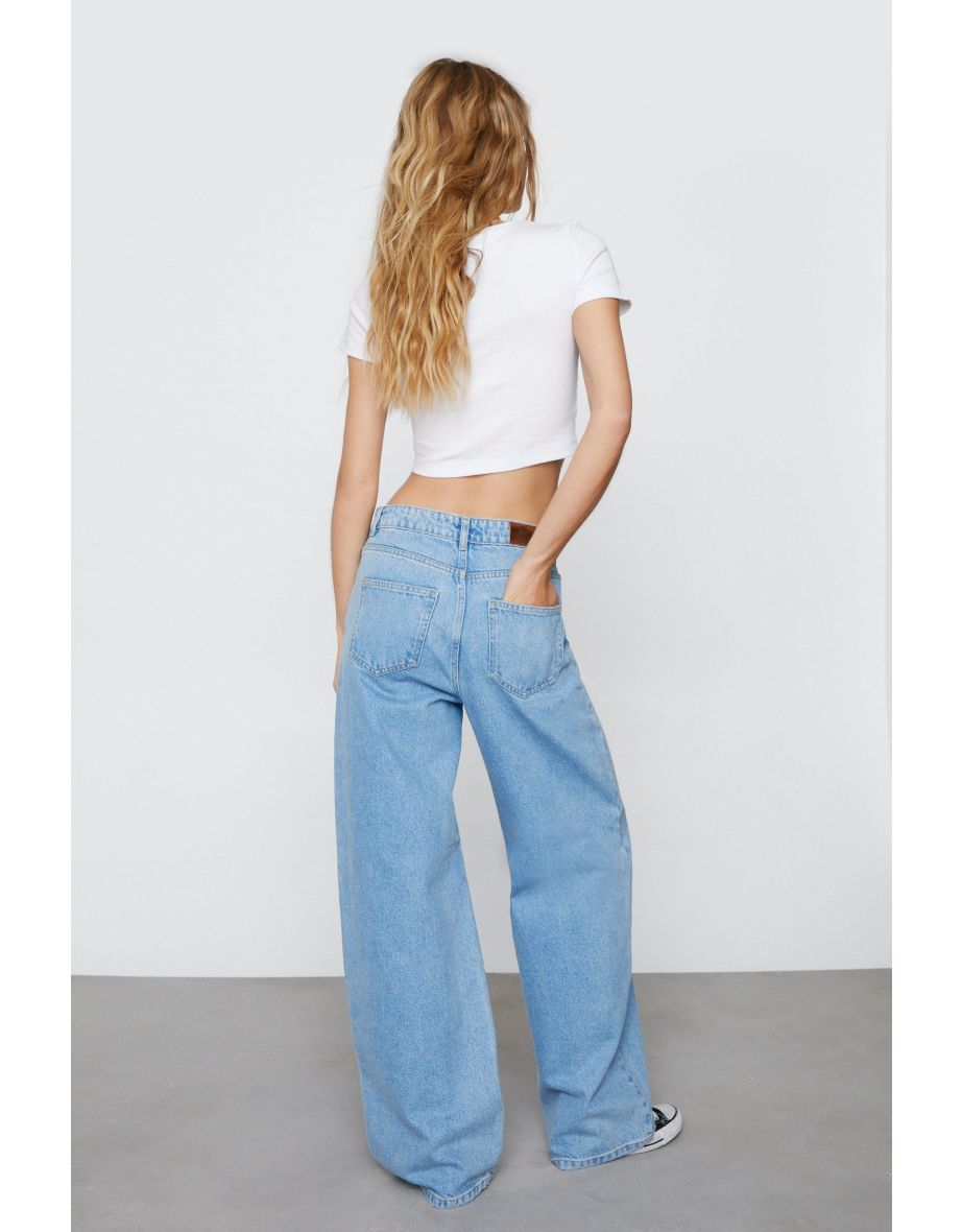 (Ay) Denim Wide Leg Baggy Jean - 3