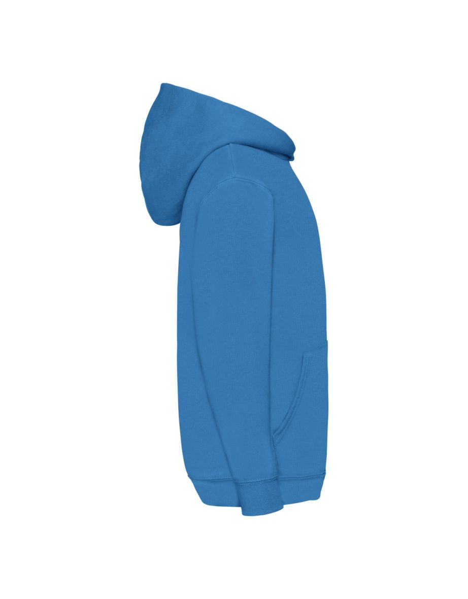 Fruit Of The Loom Childrens Unisex Hooded Sweatshirt / Hoodie - Azure Blue - 1