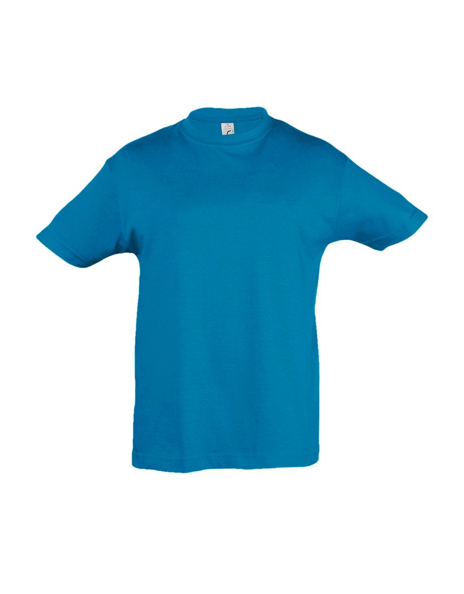 SOLS Kids Regent Short Sleeve T-Shirt - Aqua