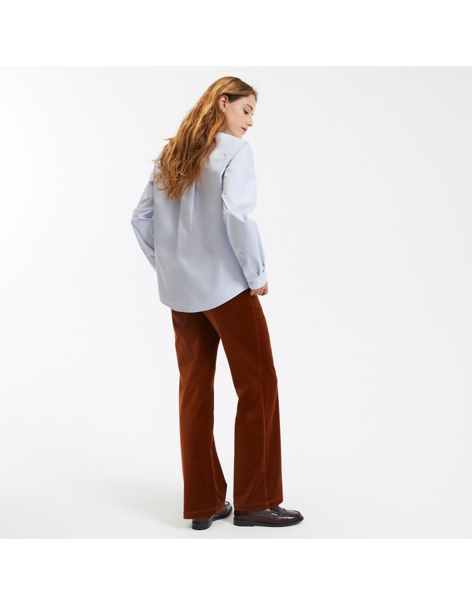 Long Sleeve Boyfriend Shirt - 4