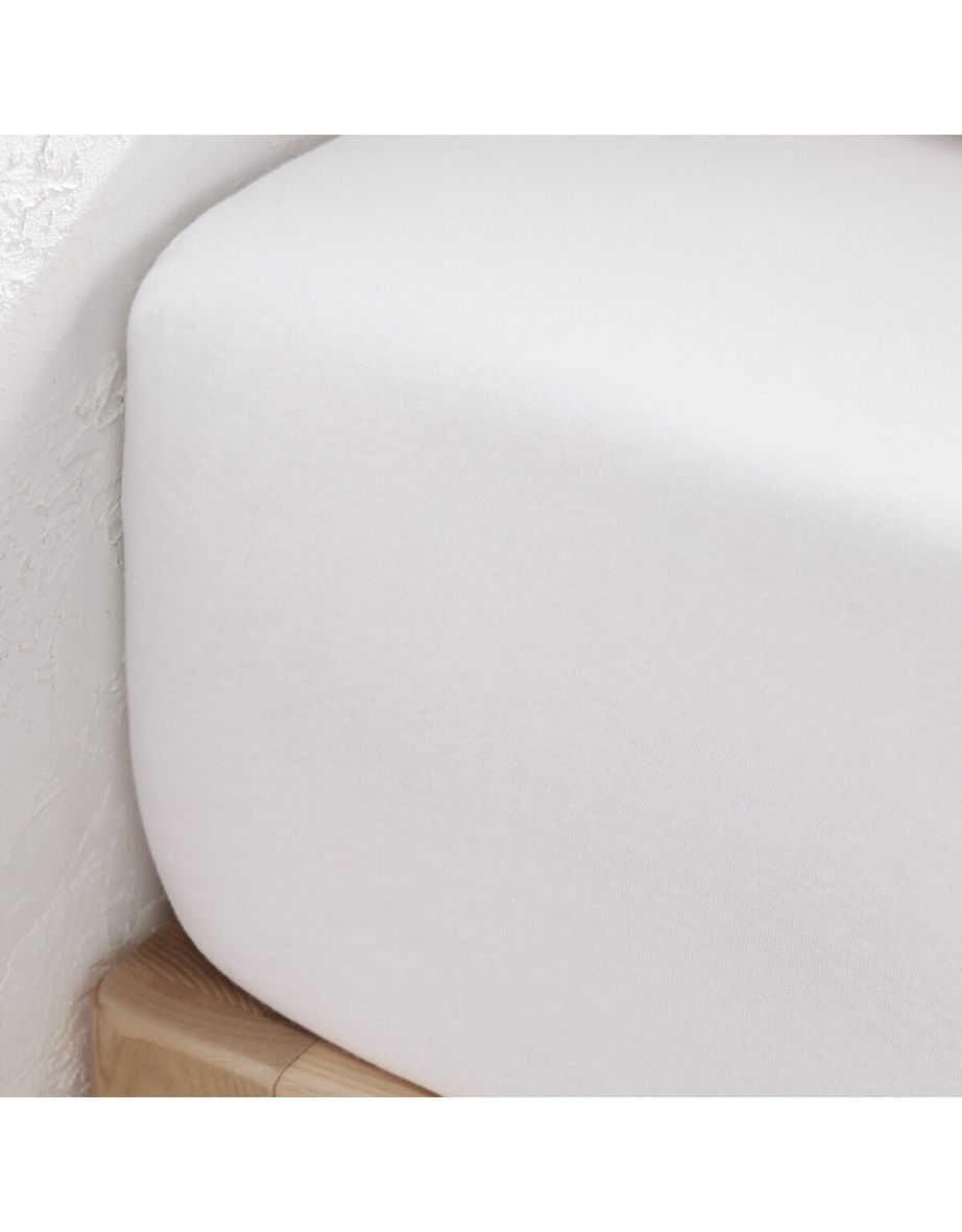 Stretch Cotton Jersey Fitted Sheet - 2