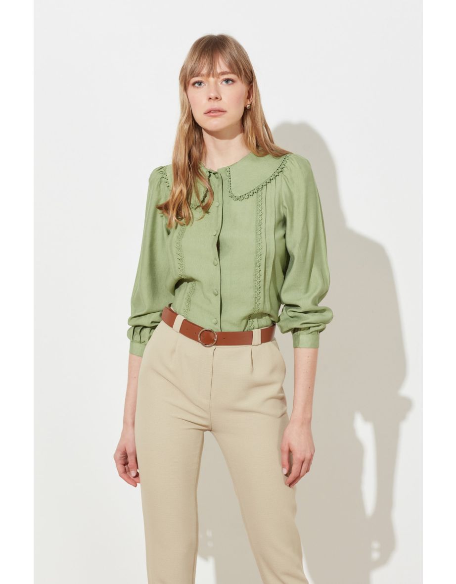 Shirt - Green - Regular fit - 7