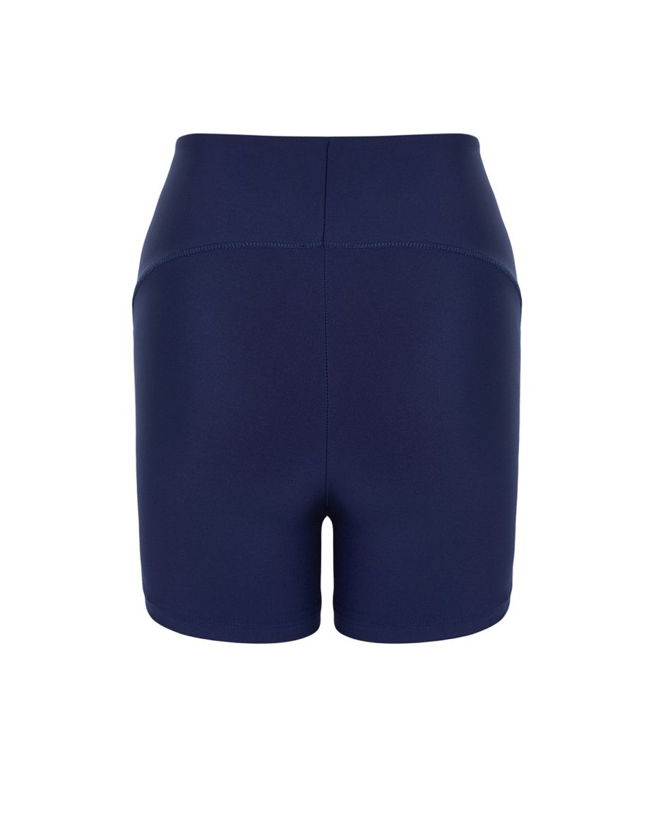 Sports Leggings - Navy blue - High Waist - 5