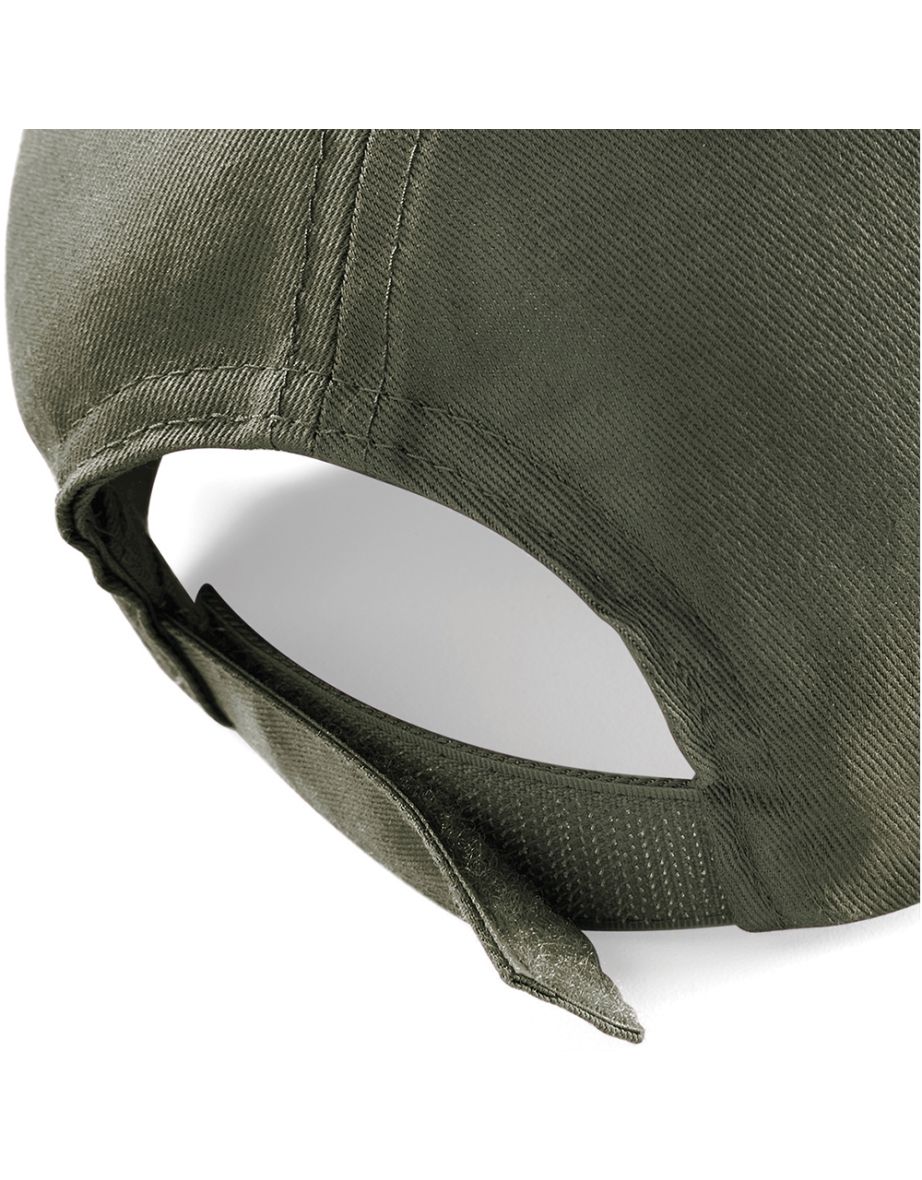 Beechfield Unisex Plain Original 5 Panel Baseball Cap - Olive - 3