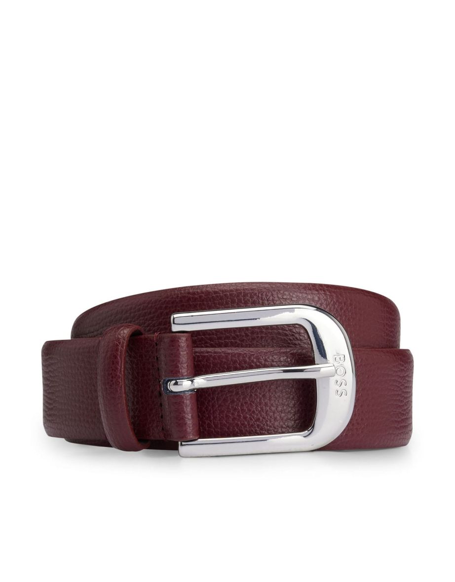 Accessories Hugo Boss Anna Leather Belt in Red