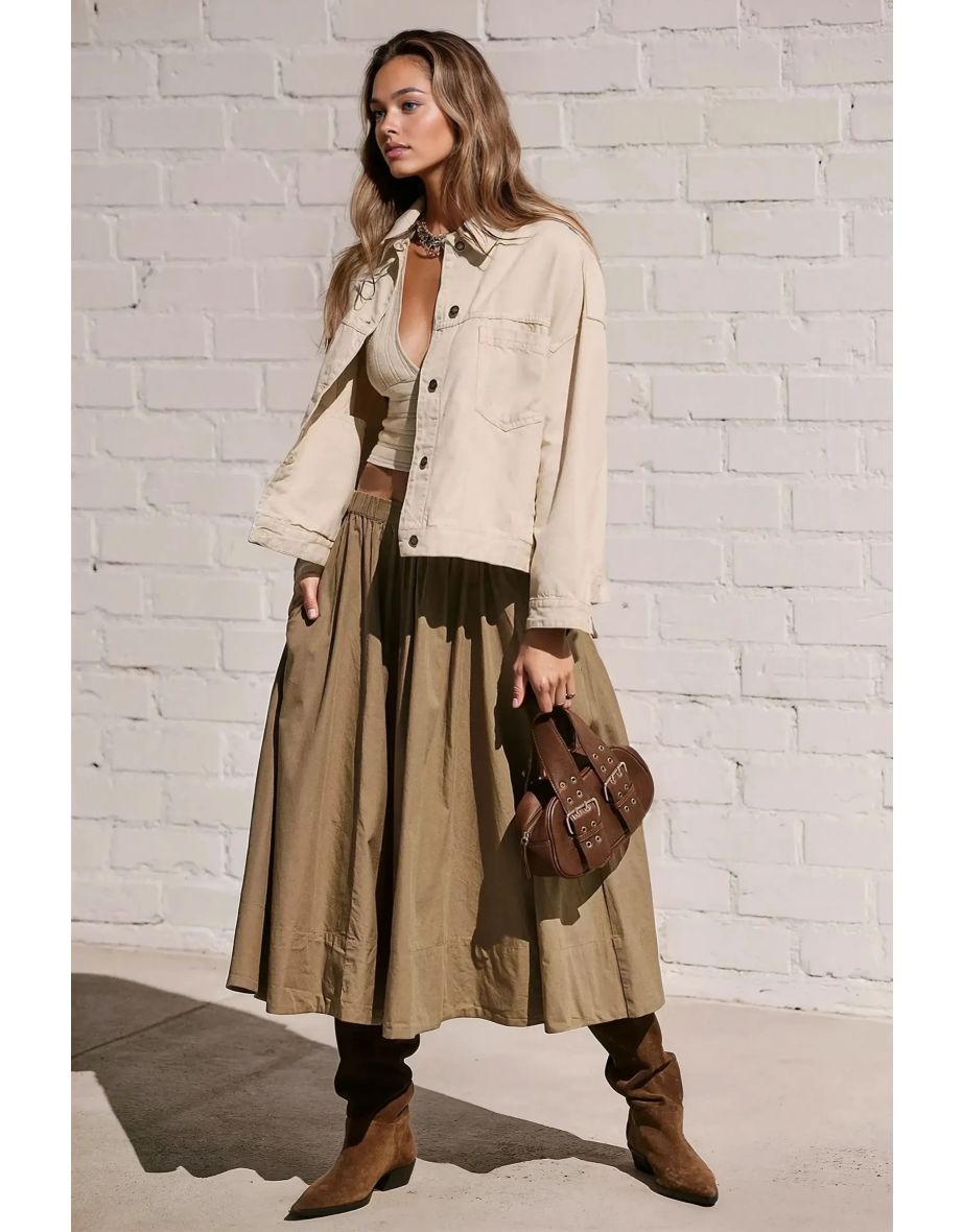 Maxi A-Form Fit Skirt