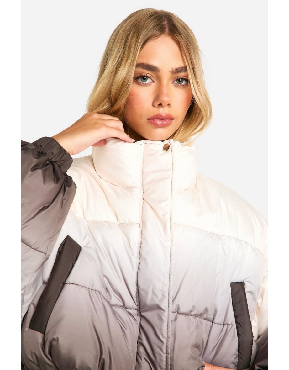 Ombre Puffer Jacket - 3