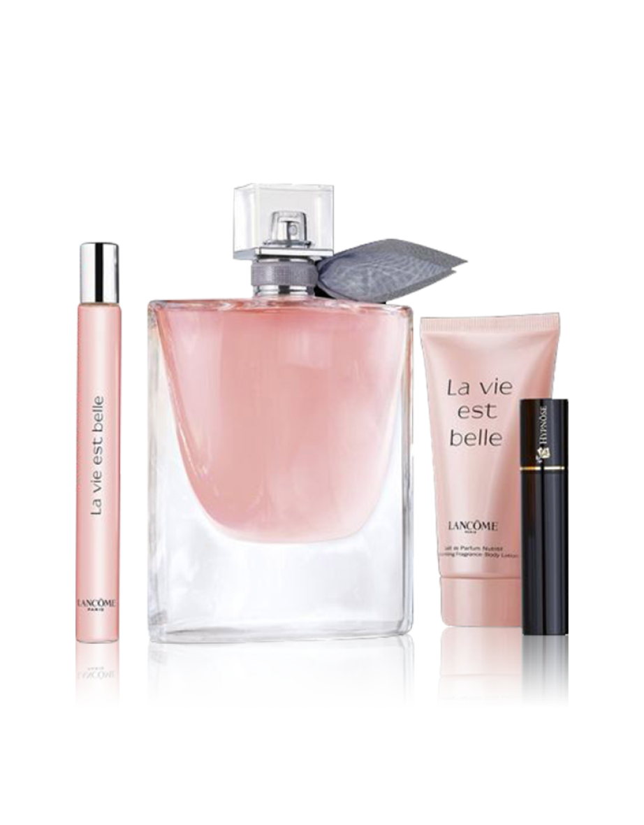 Lancome La Vie Est Belle Gift Set (EDP 100 ml+ EDP 10 ml+ Body Lotion 50 + Mascara) - 1