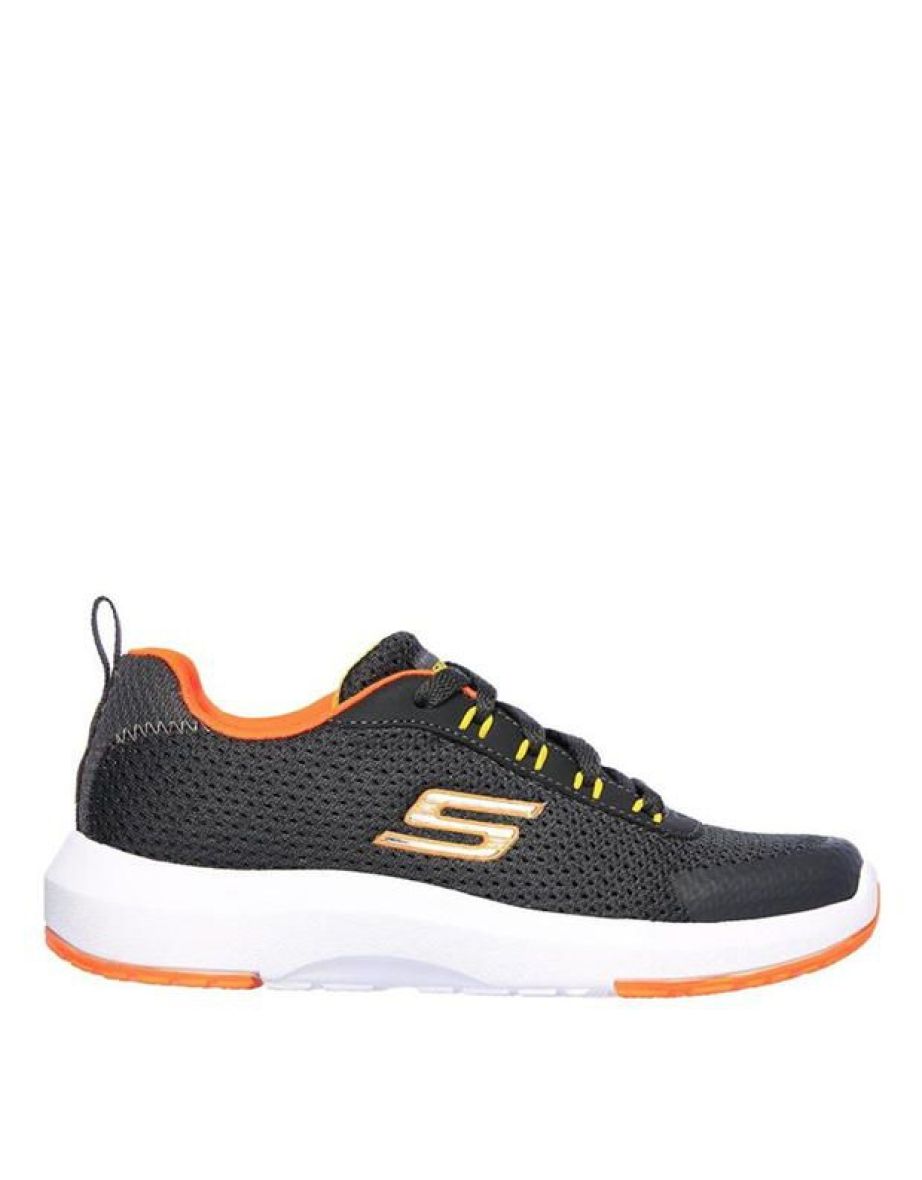 Boy's Skechers Dyna Tread Trainers in Grey