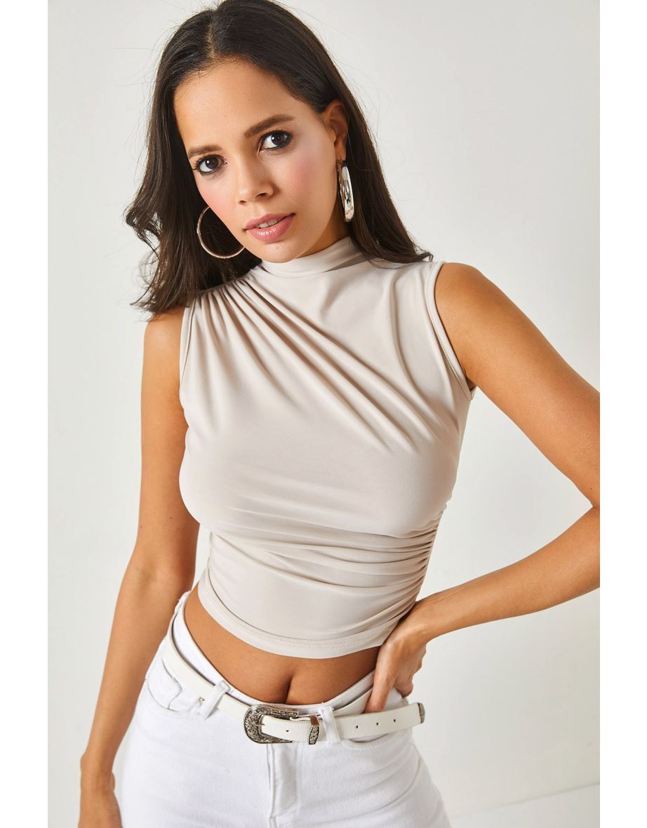 Blouse - Gray - Regular fit