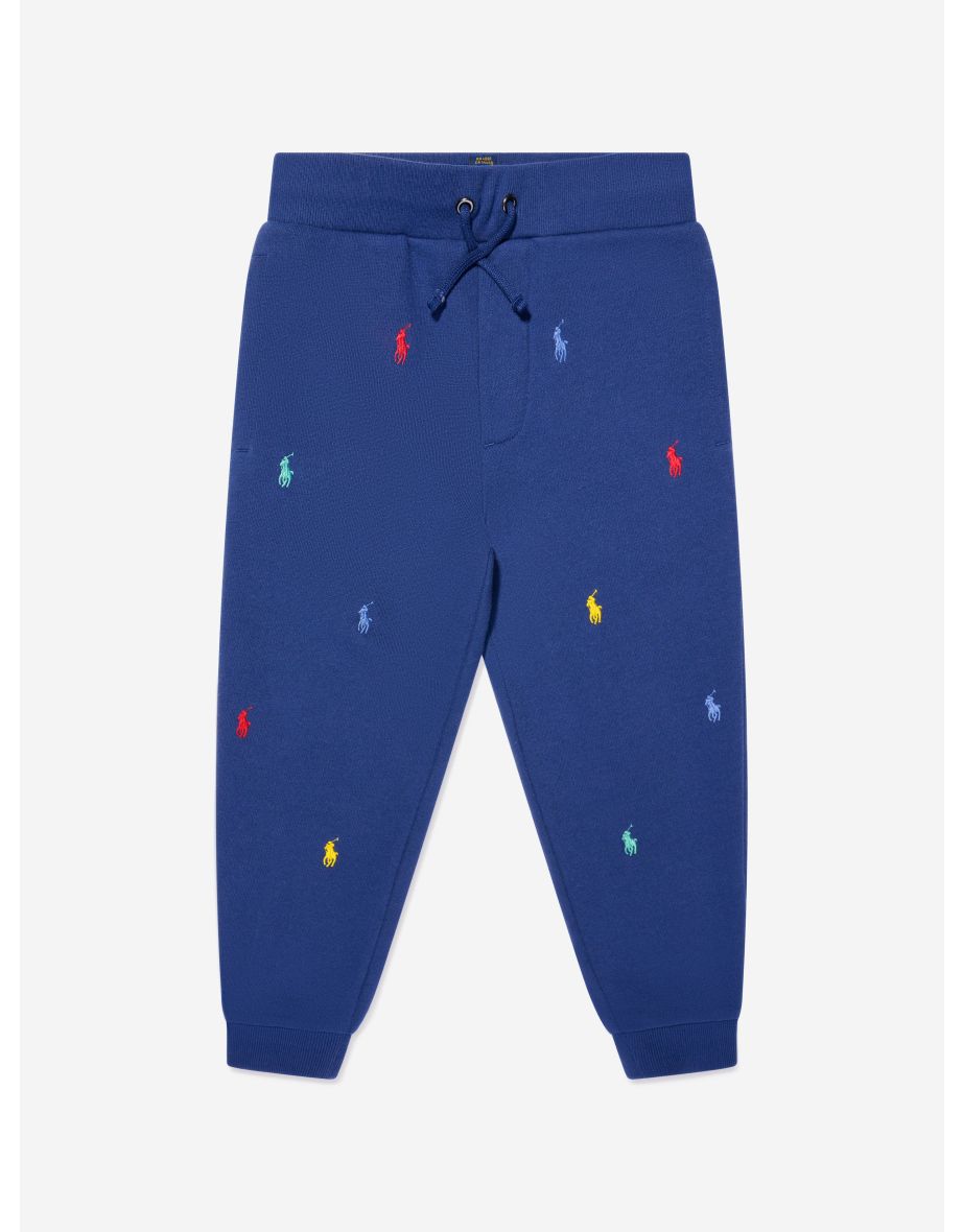 Shop Boys Logo Joggers in Navy Online in Bahrain VogaCloset