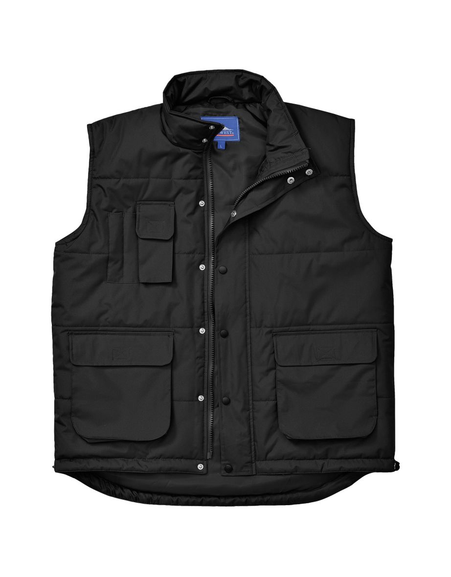 Portwest Classic Bodywarmer Jacket / Workwear - Black