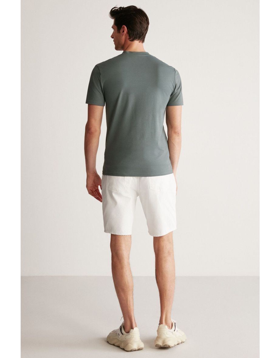 Chad Men's Slim Fit Ultra Flexible T-shirt - 5