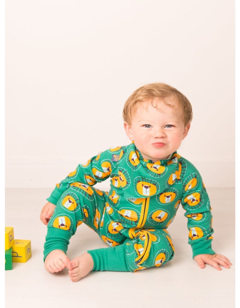 Frankie The Lion Zip-Up Romper