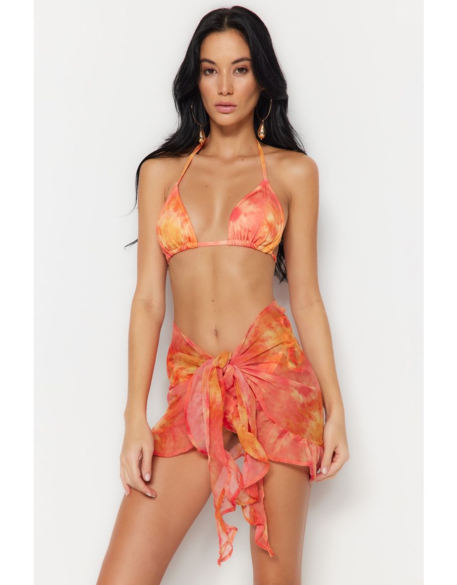 Pareo - Orange - Color gradient