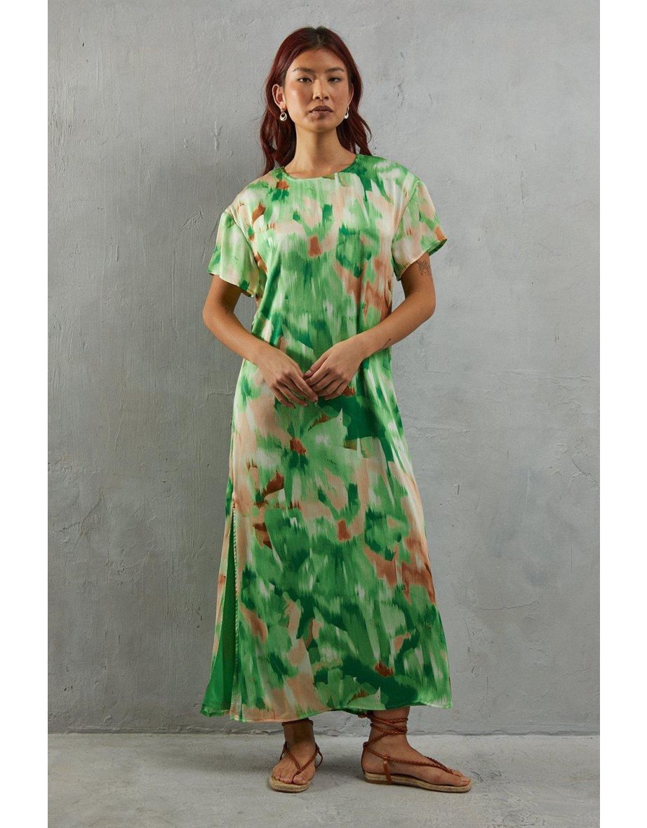 Oversized Midi T-shirt Dress