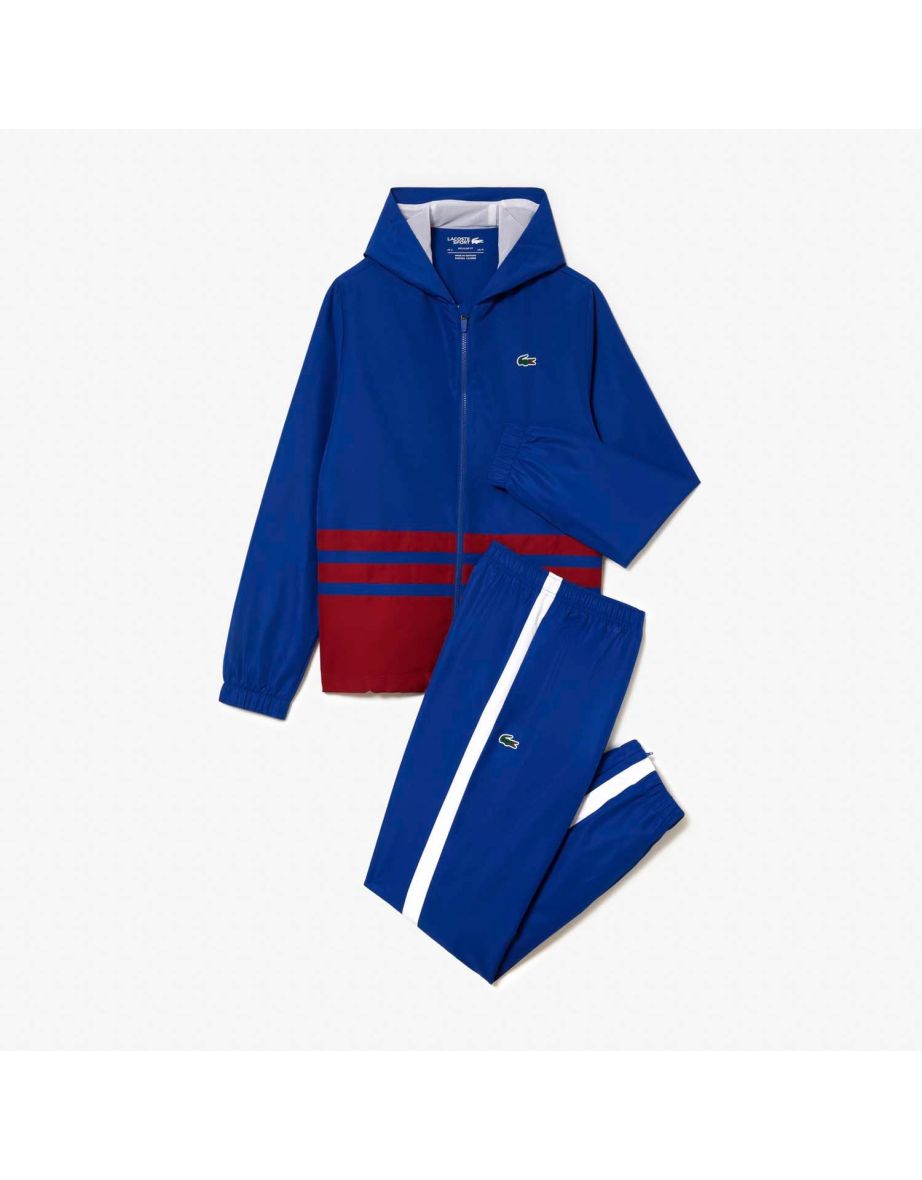 Men's Lacoste Sportsuit Tennis Tracksuit in Blue