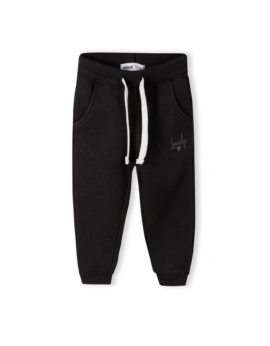 Girls 'Lovely' Fleece Joggers