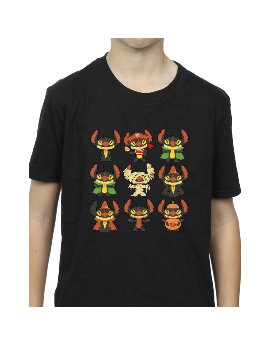 Disney Boys Lilo & Stitch Halloween Costumes T-Shirt - Black - 2