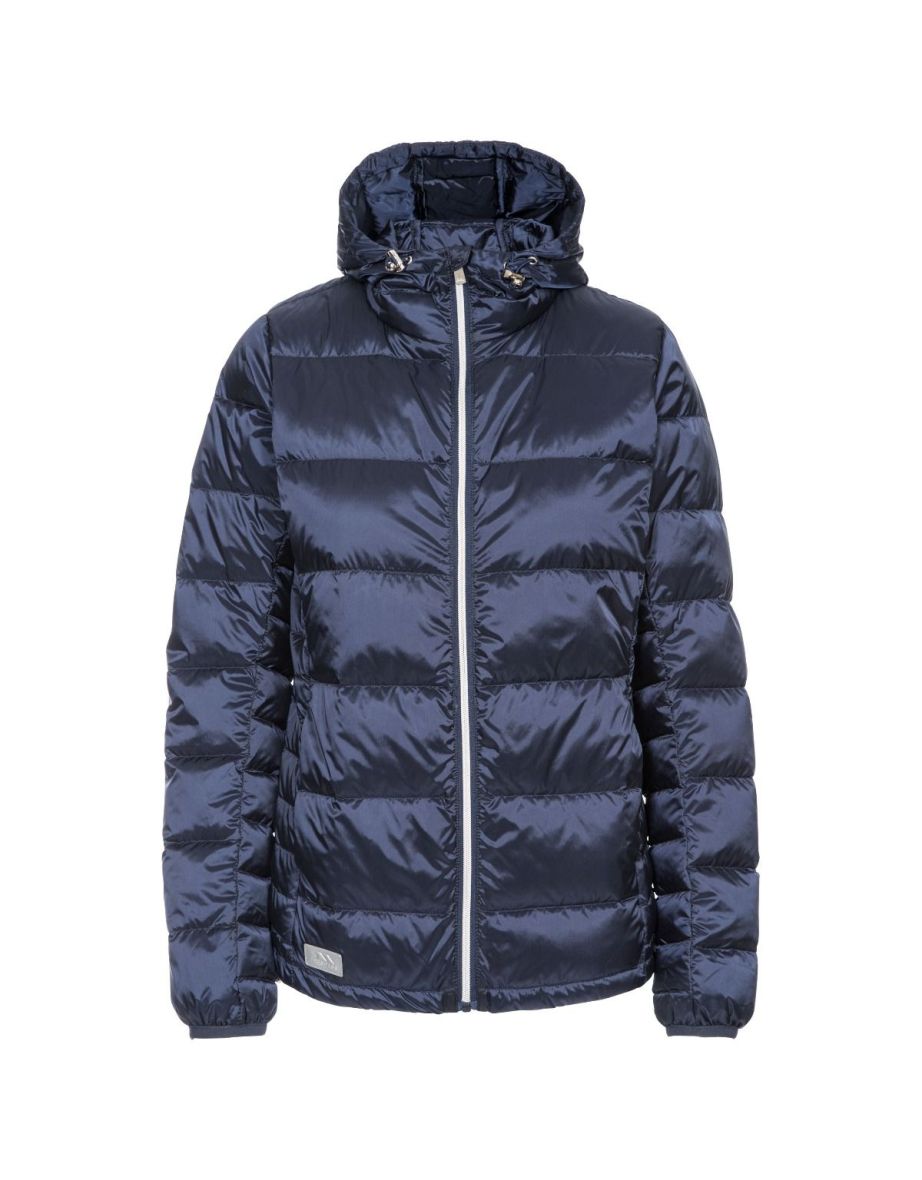Trespass Womens/Ladies Bernadette Padded Down Jacket - Navy