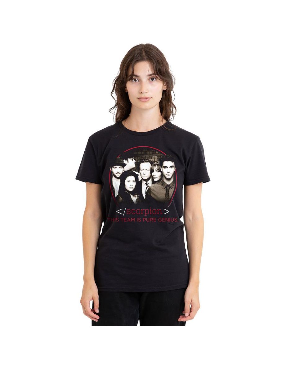Scorpion Unisex Adult Cast T-Shirt - Black