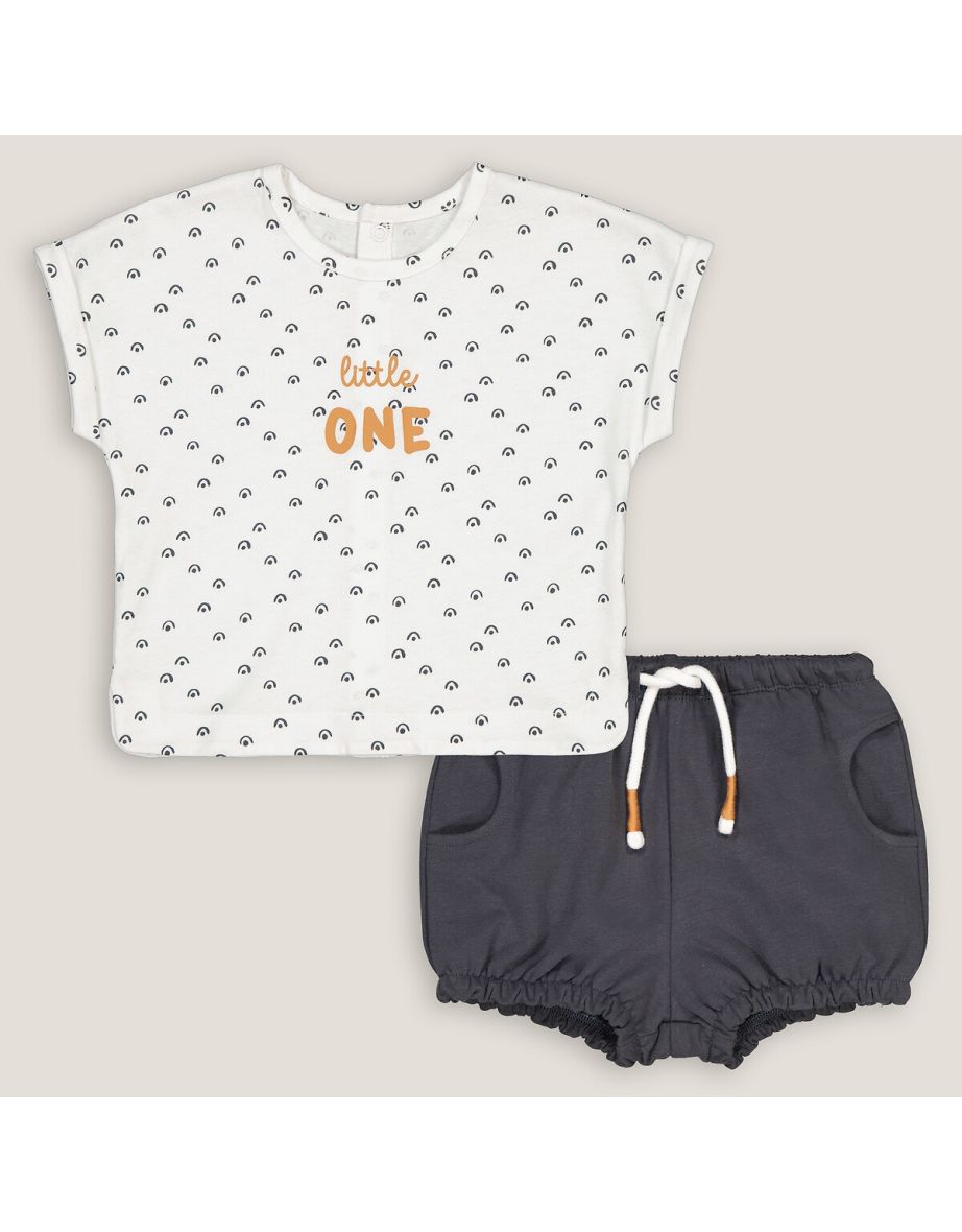 Cotton T-Shirt/Bloomers Outfit