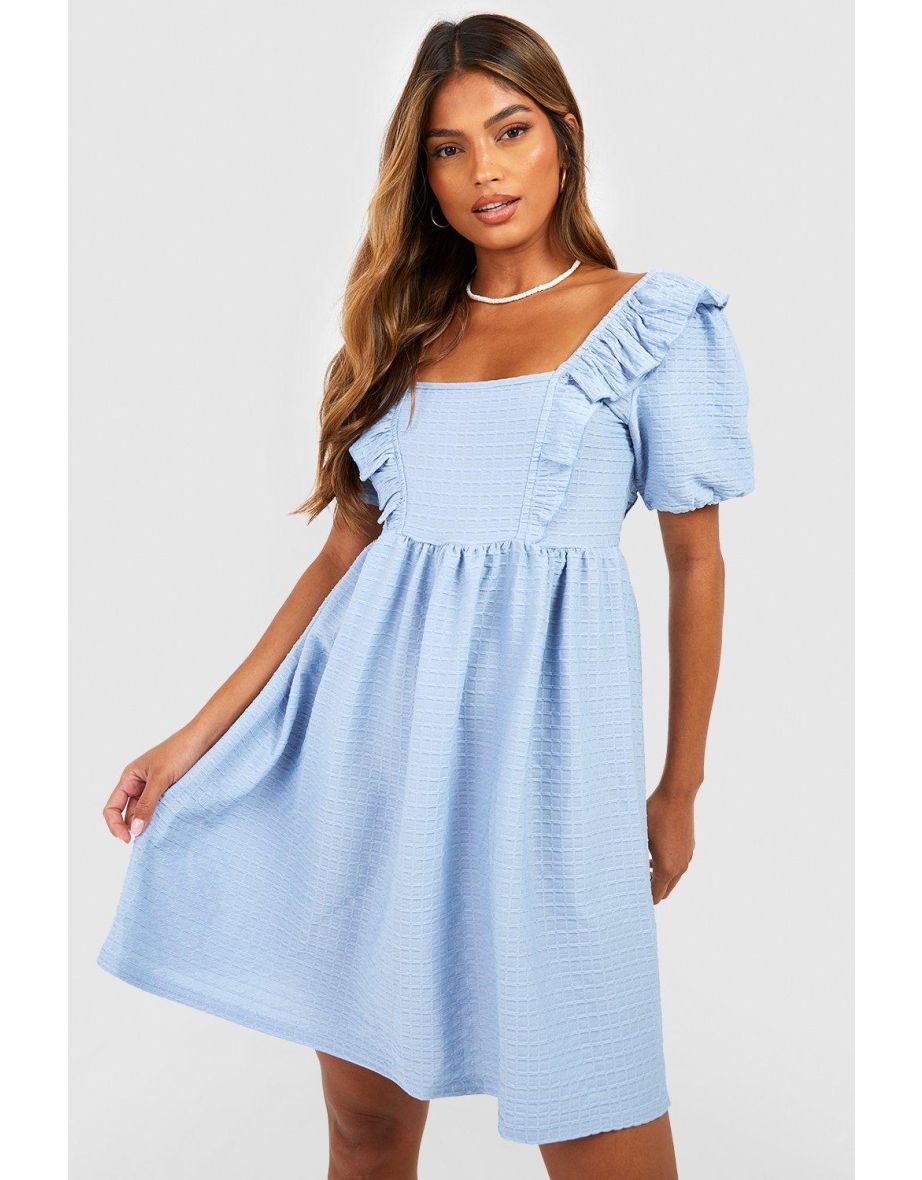 Baby blue smock shops dress