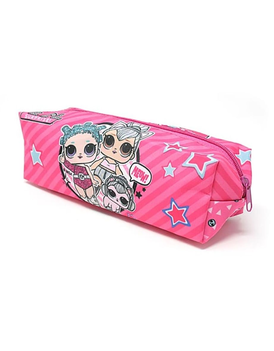 LOL Surprise Rectangular Pencil Case - Pink - 1
