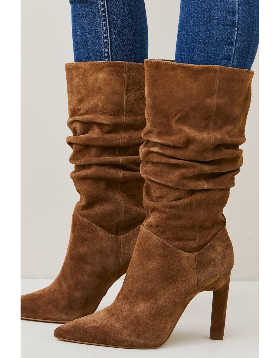 Karen millen store suede boots